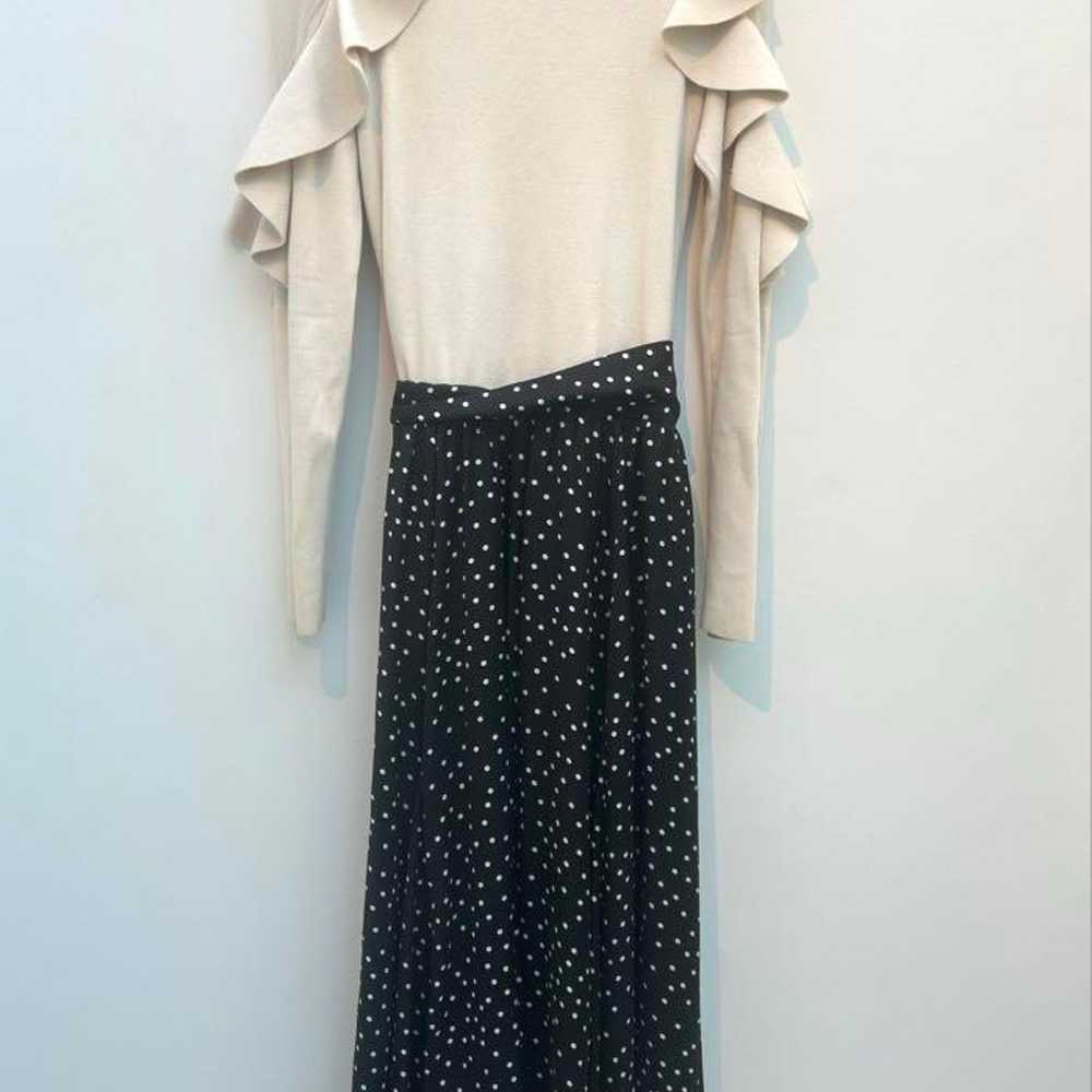 【SNIDEL】Frill Knit Long Dress M - image 1