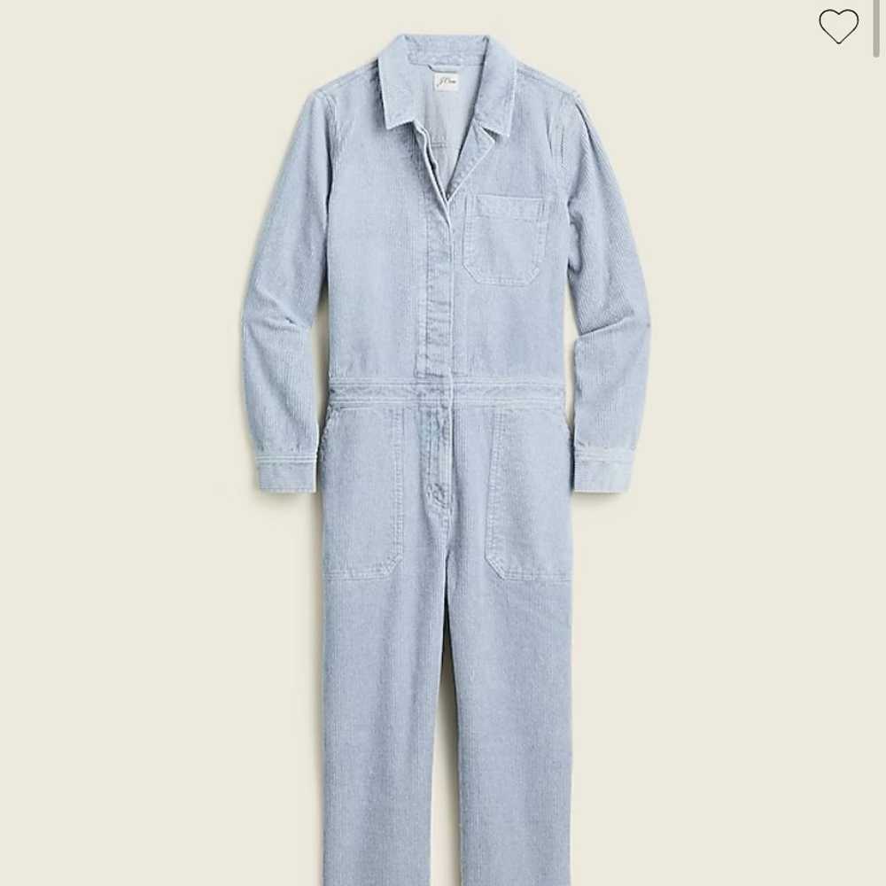 J. Crew Foundry Garment-dyed Indigo Corduroy Cove… - image 1