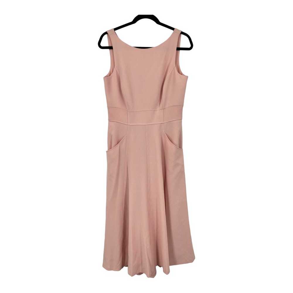 Eliza J Dress Bateau neck fit & flare pink size 8 - image 1