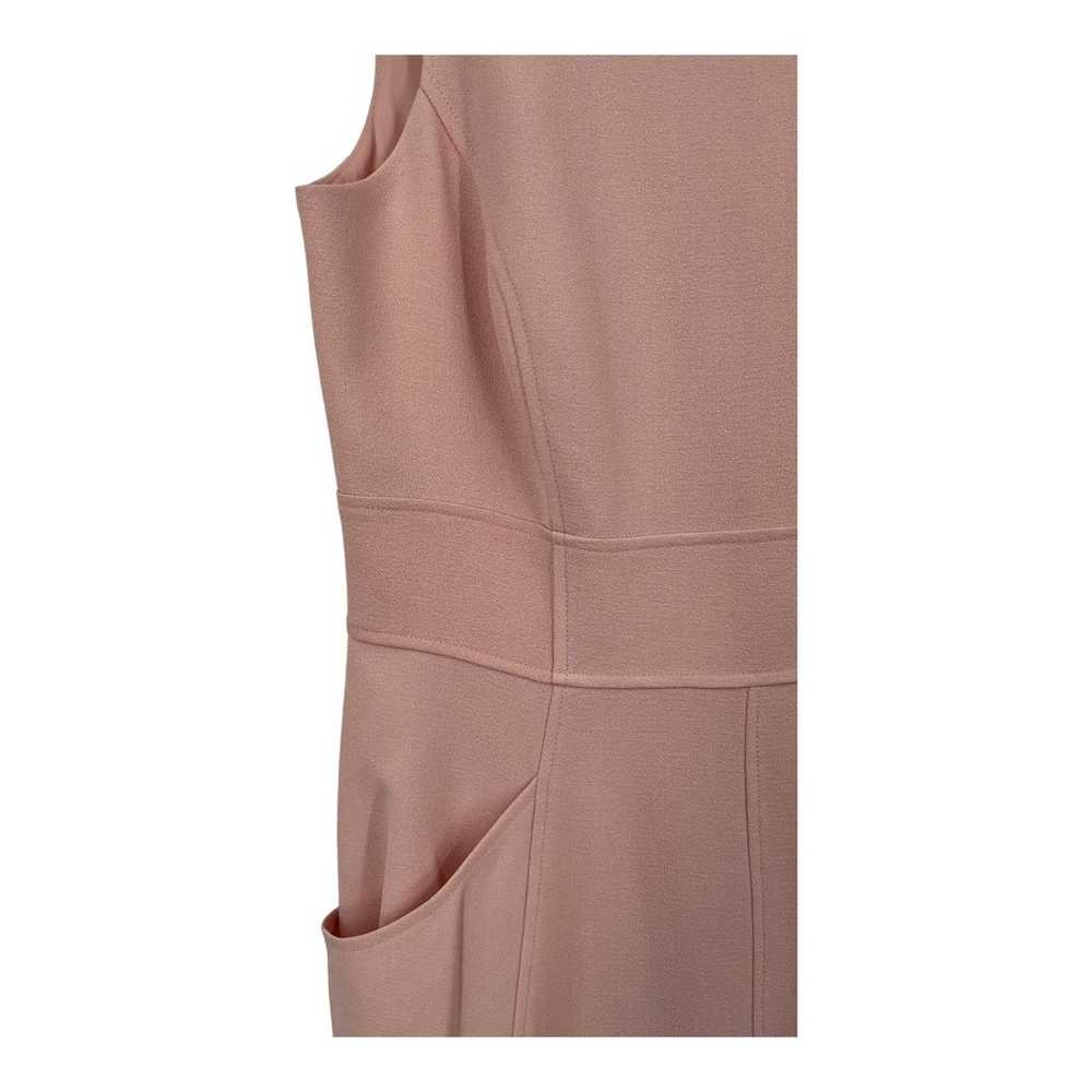 Eliza J Dress Bateau neck fit & flare pink size 8 - image 2