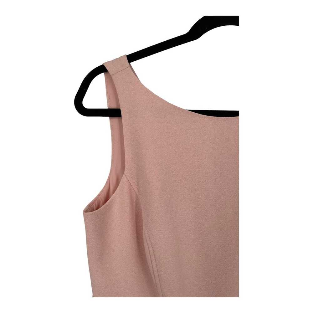 Eliza J Dress Bateau neck fit & flare pink size 8 - image 3