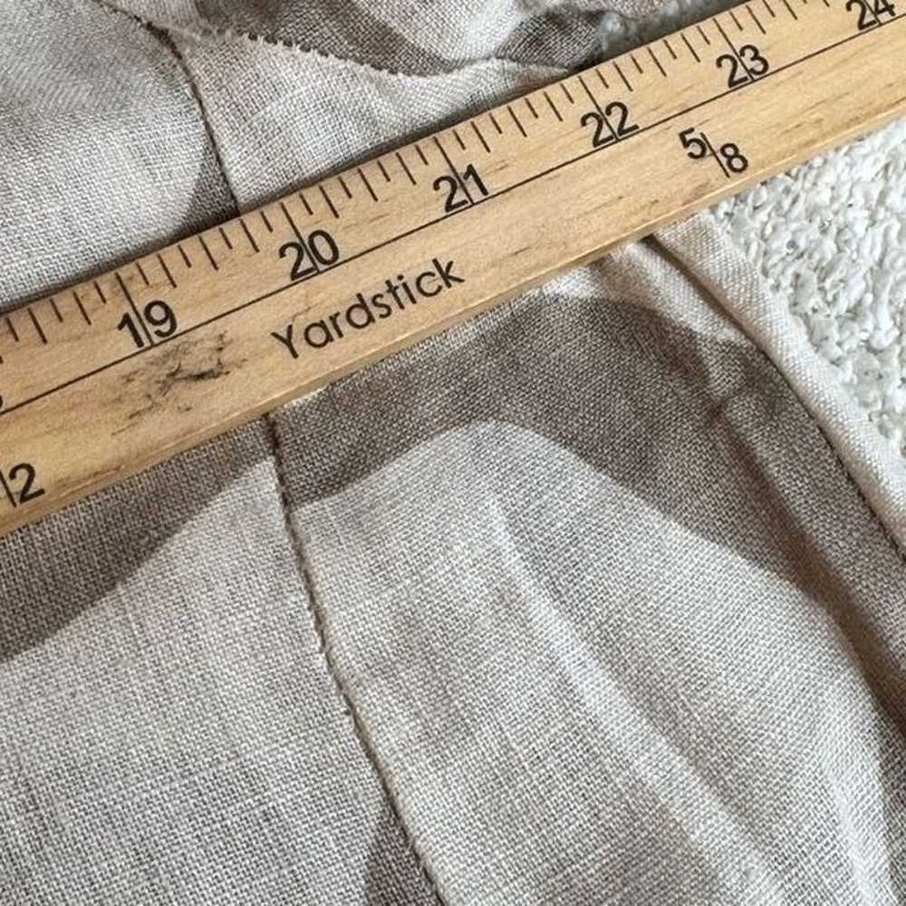 Klasiks Dress Womens Sz Medium Italian Linen Over… - image 9