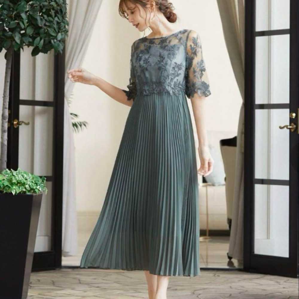 ad【Excellent Condition】Kana Dress Pleated One-Pie… - image 3