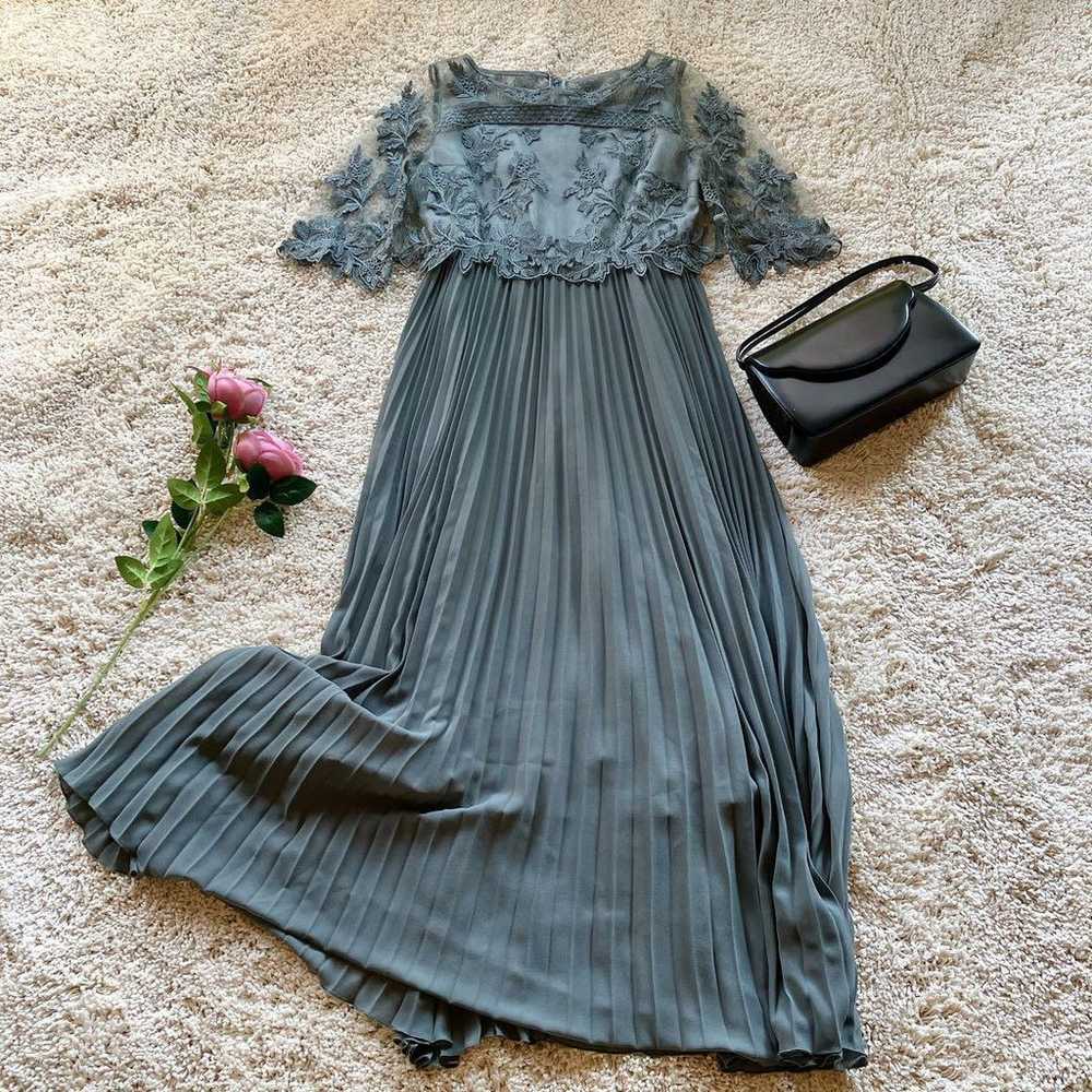 ad【Excellent Condition】Kana Dress Pleated One-Pie… - image 5