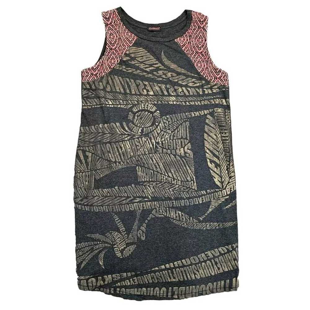 Custo Barcelona Newest Foil Art Mini Sleeveless D… - image 4