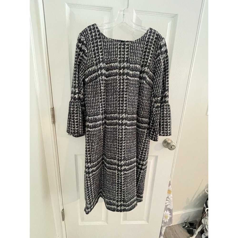 Talbots Tweed Women Dress Size 12 Houndstooth Int… - image 4