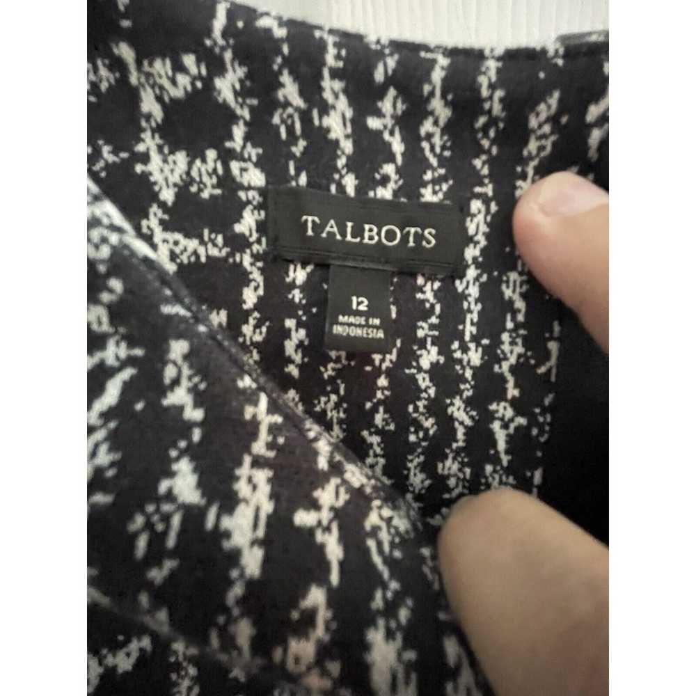 Talbots Tweed Women Dress Size 12 Houndstooth Int… - image 6