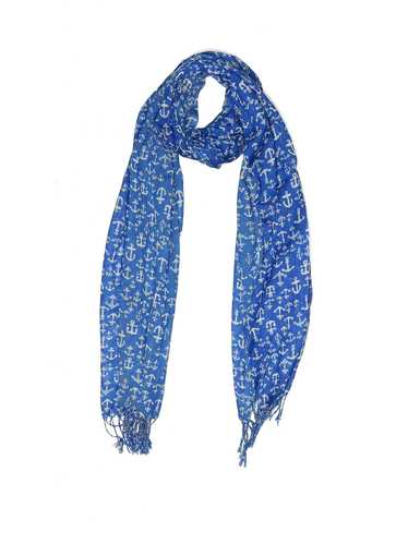 Unbranded Women Blue Scarf One Size