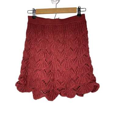 Vivienne Tam Petite Small PS Skirt Crochet Yarn M… - image 1