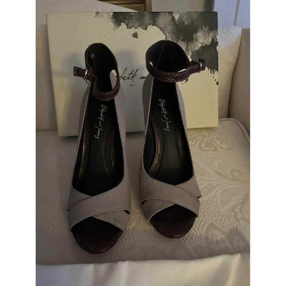 Elizabeth And James Cloth heels - image 2