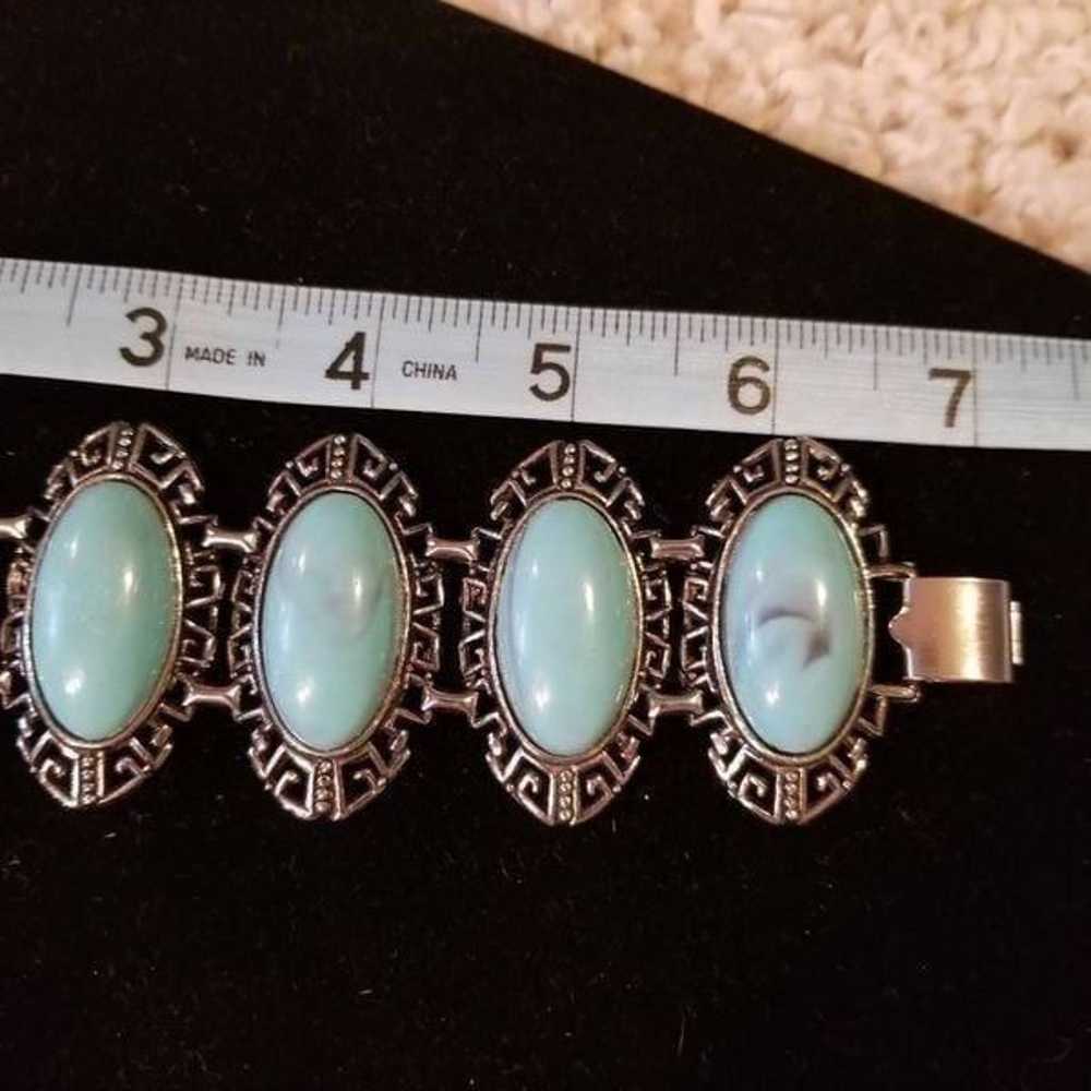 KARU Acre Vintage Faux Turquoise Bracelet - image 4