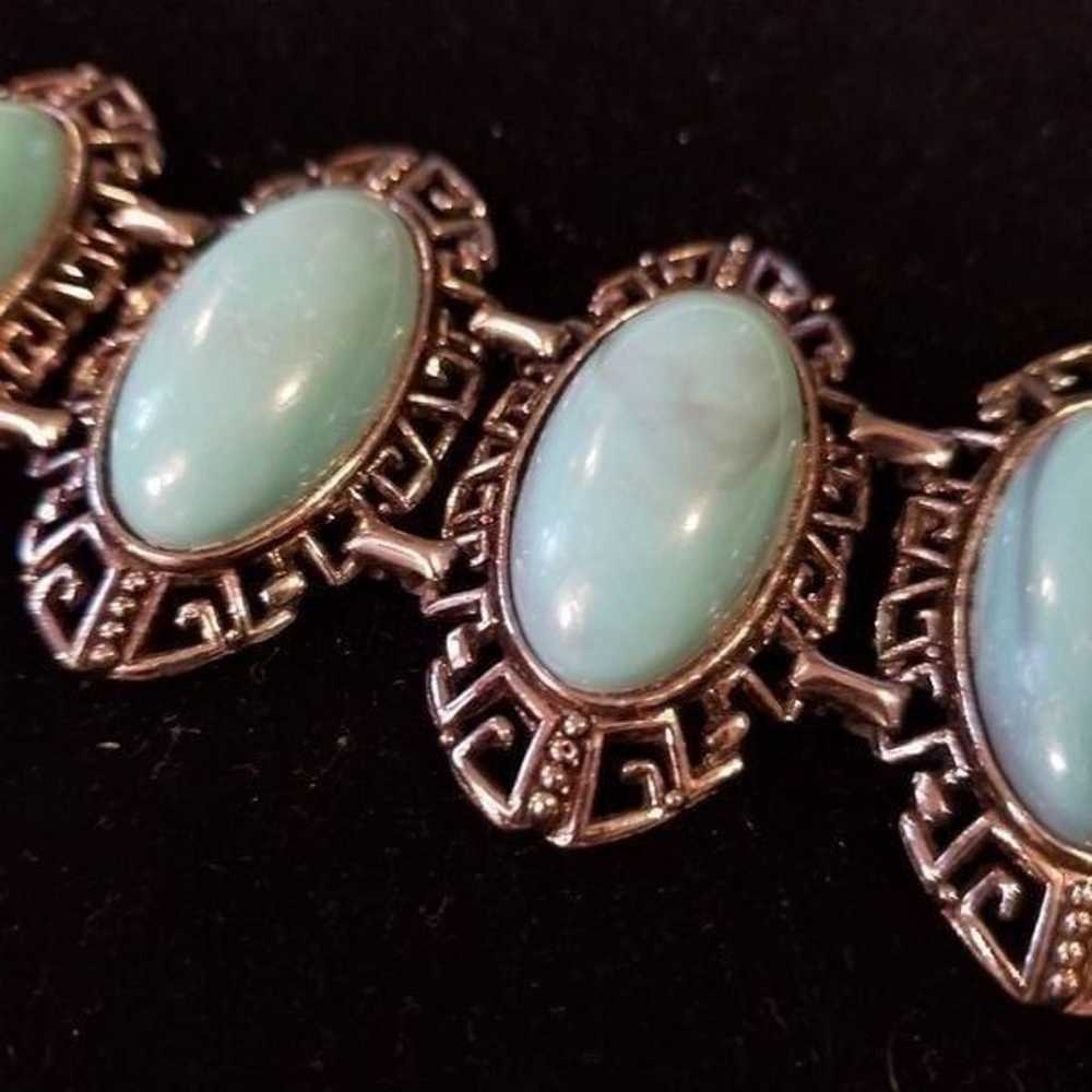 KARU Acre Vintage Faux Turquoise Bracelet - image 6