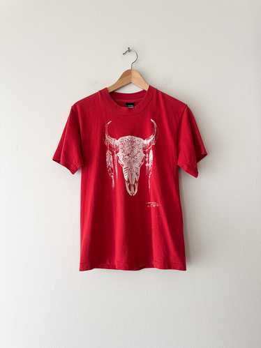 80's Cow Skull Tee