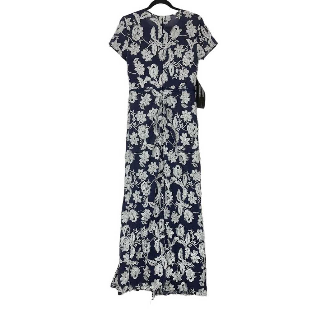 JS Collections Womens size 6 dress navy Embroider… - image 4