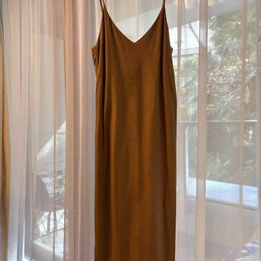 OZMA Khaki Camisole Dress M - image 1