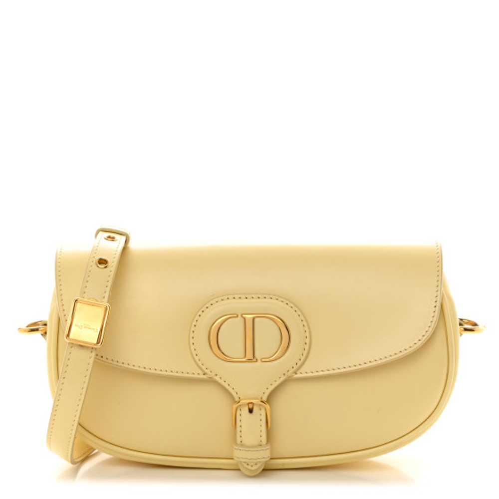 CHRISTIAN DIOR Box Calfskin East West Bobby Bag P… - image 1