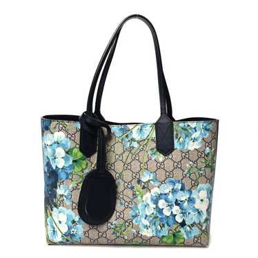 GUCCI GG Supreme Monogram Blooms Small Reversible… - image 1