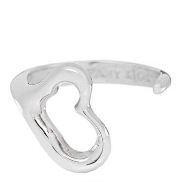 TIFFANY Sterling Silver Elsa Peretti Open Heart R… - image 1