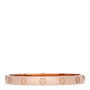 CARTIER 18k Pink Gold Love Bracelet 16