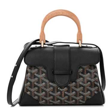 GOYARD Goyardine Mini Saigon Black