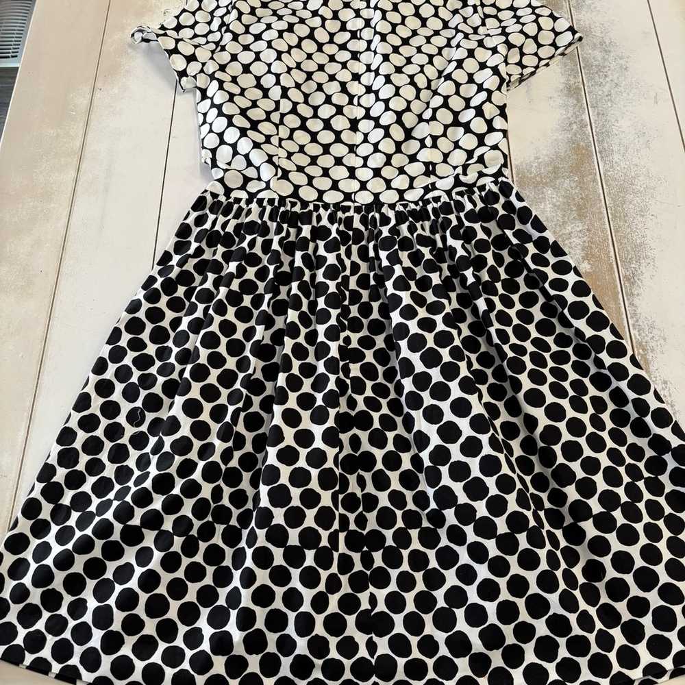 Oscar de la Renta polka dot dress - image 5