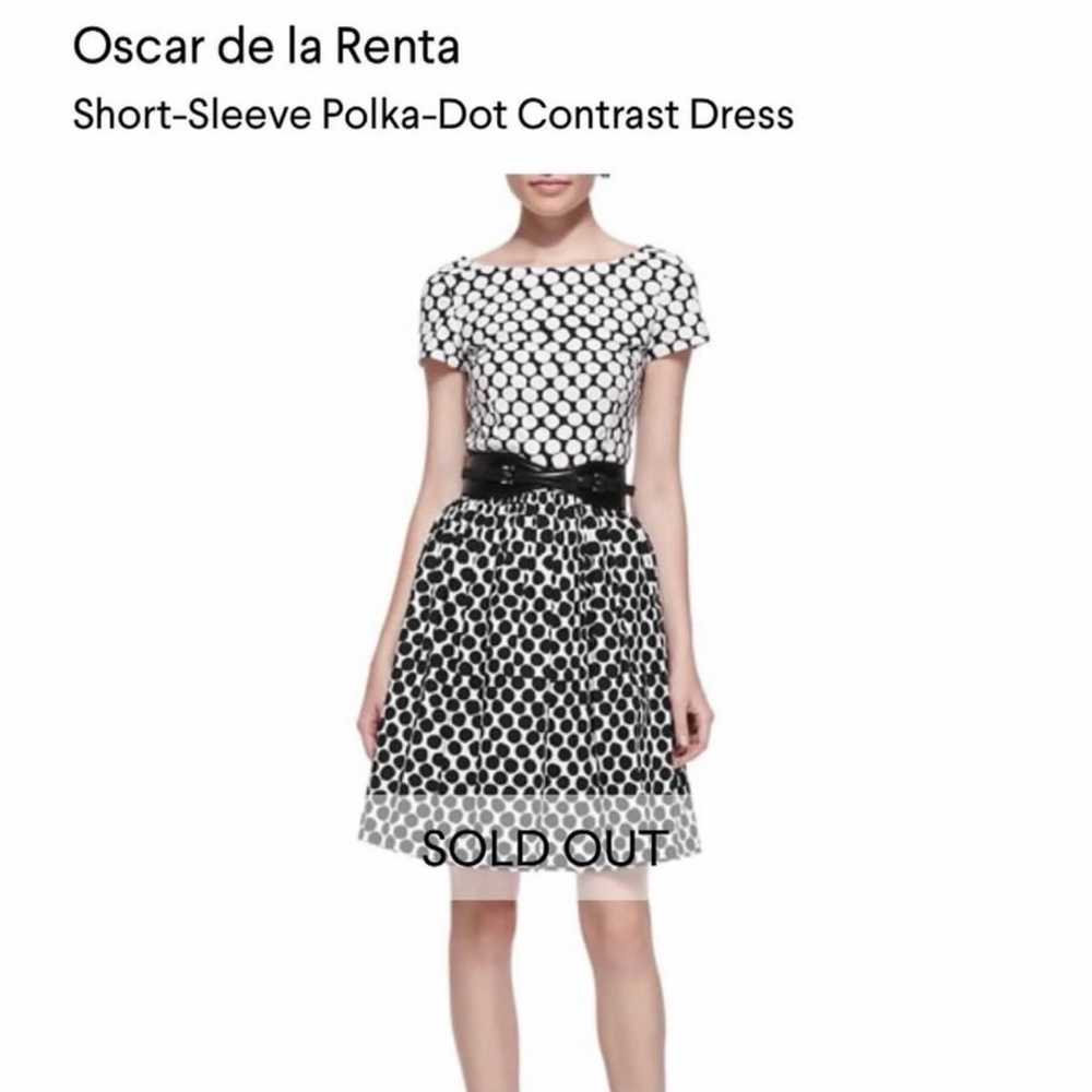 Oscar de la Renta polka dot dress - image 7