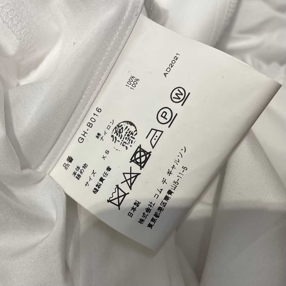 COMME des GARCONS/LS Shirt/XS/White/Cotton/GH-B016 - image 4