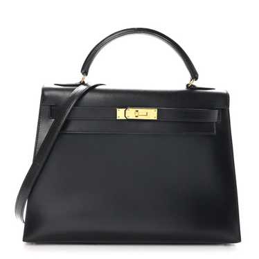 HERMES Box Kelly Sellier 32 Black - image 1