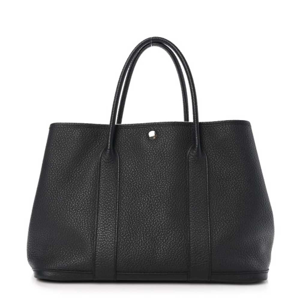 HERMES Negonda Garden Party Tote 36 MM Black - image 1