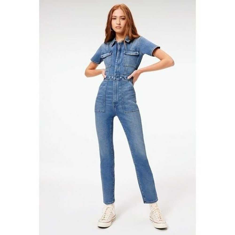 Good American The Fit For Success Jumpsuit in Blu… - image 9