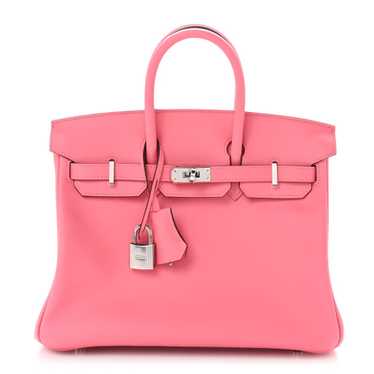 HERMES Swift Birkin 25 Rose Azalee - image 1