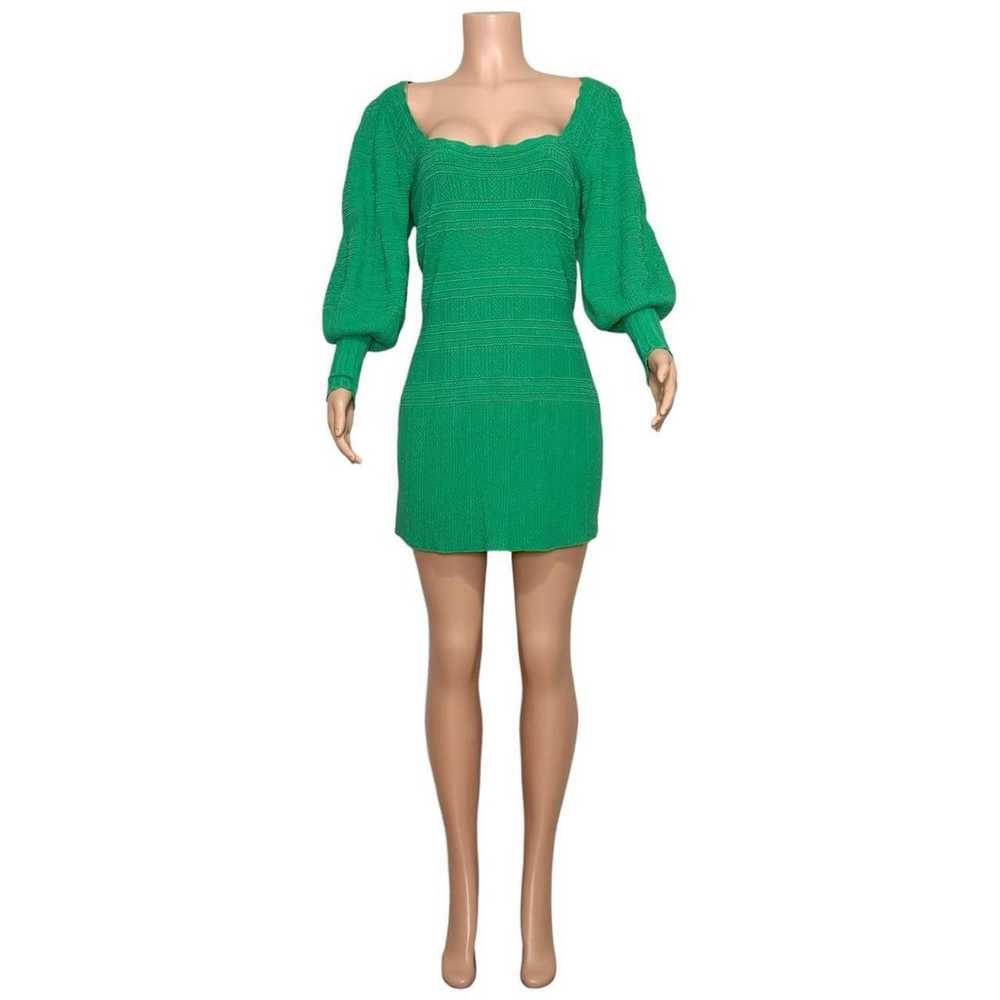 SÉZANE Hallie Knit Dress, Green, XL - image 8