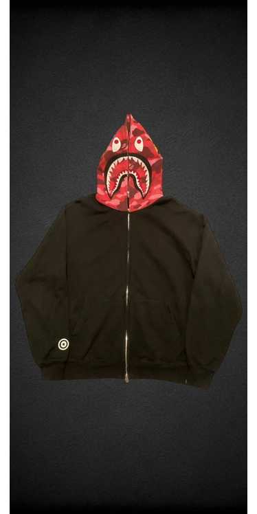 Bape Color Camo Shark Full Zip Hoodie