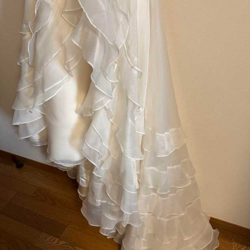 [Worn once, cleaned] Mermaid line wedding dress - image 2