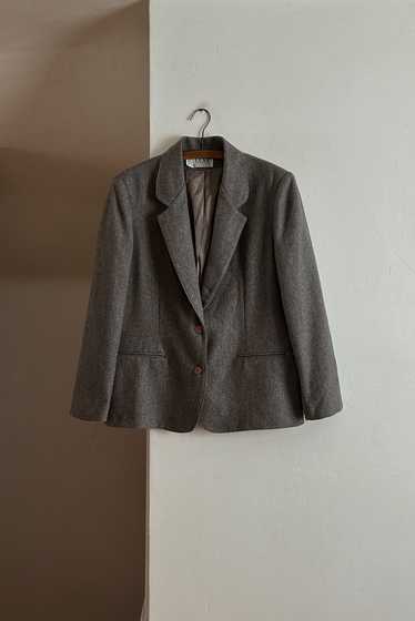 1970's GREY WOOL BLAZER