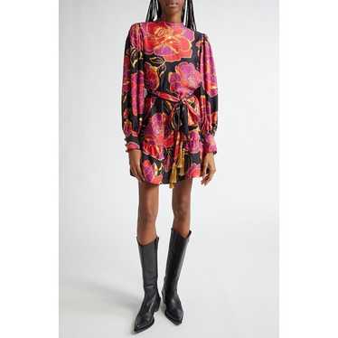 NEW FARM Rio Shiny Chita Floral Print Long Sleeve 