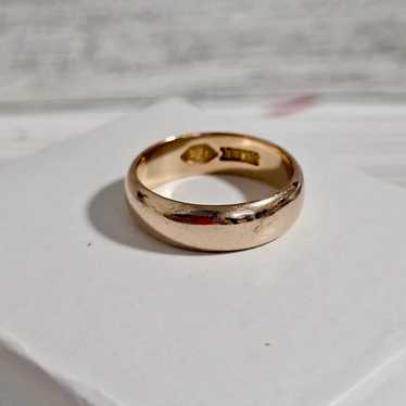 14K Gold Wedding Band Ring