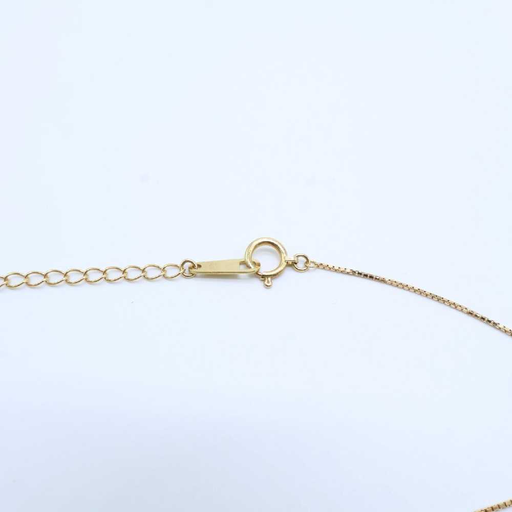 [Used in Japan Necklace] Tasaki K18 0.01 Pearl Di… - image 9