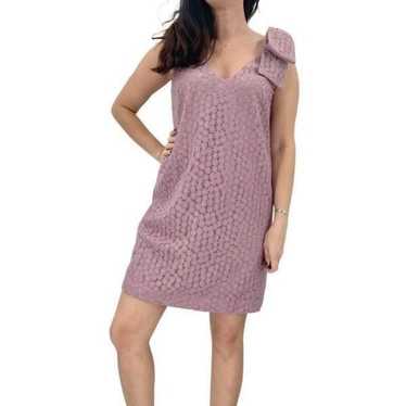 Dress The Population Mini Shift Dress In Purple