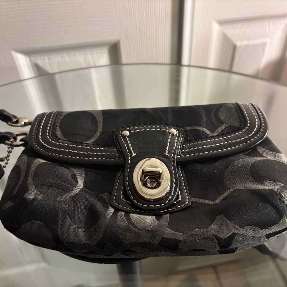 Vintage Coach Wristlet - image 2