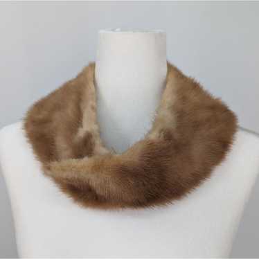 Vintage Faux Fur Collar Scarf - image 1