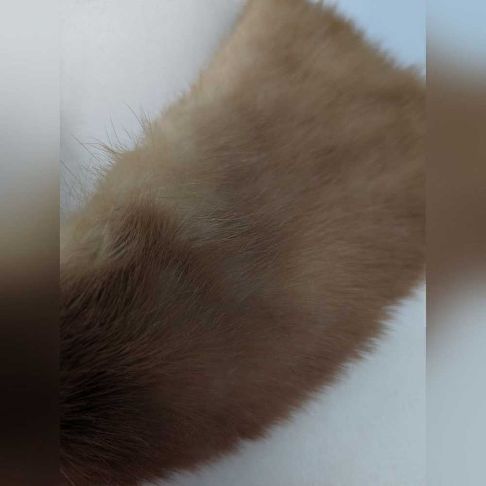 Vintage Faux Fur Collar Scarf - image 5