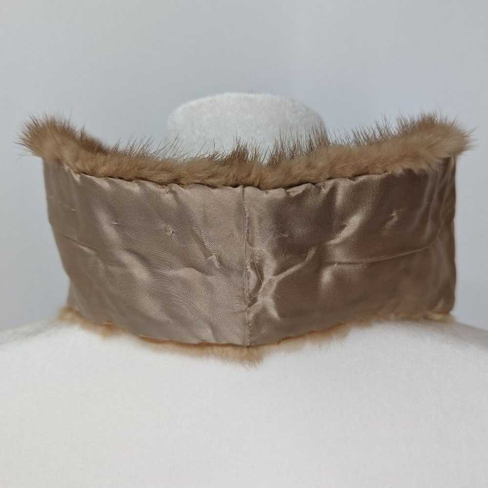 Vintage Faux Fur Collar Scarf - image 7