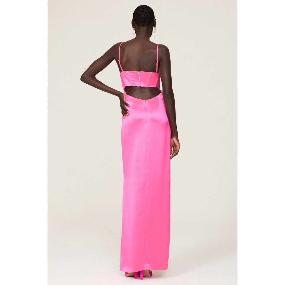 Retrofete Rosa Bustier Draped Neck Maxi Dress Hyp… - image 2