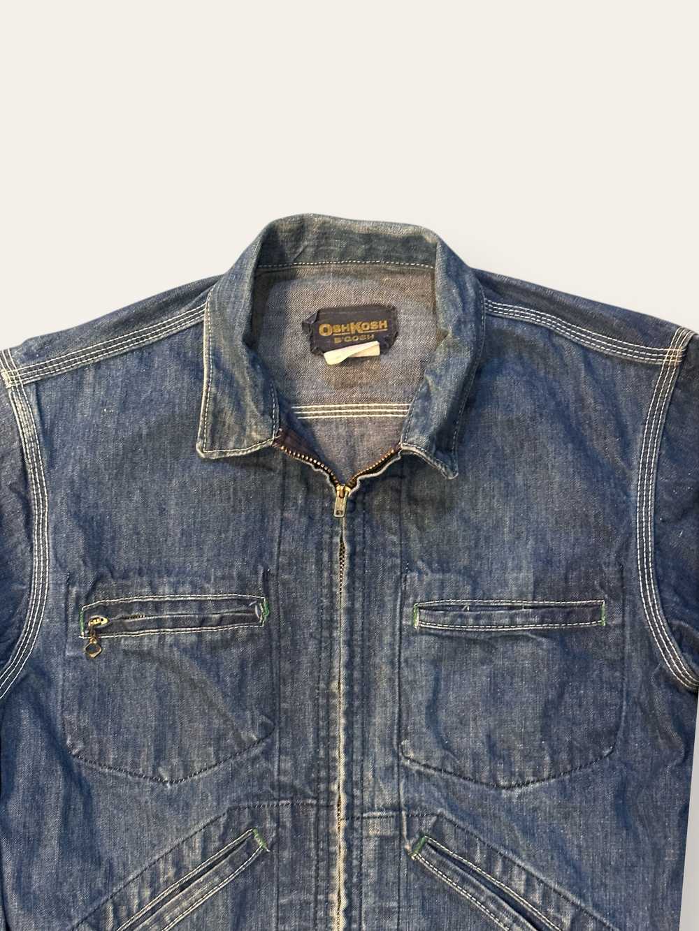 Vintage 1960’s OshKosh Denim Work Jacket - image 5