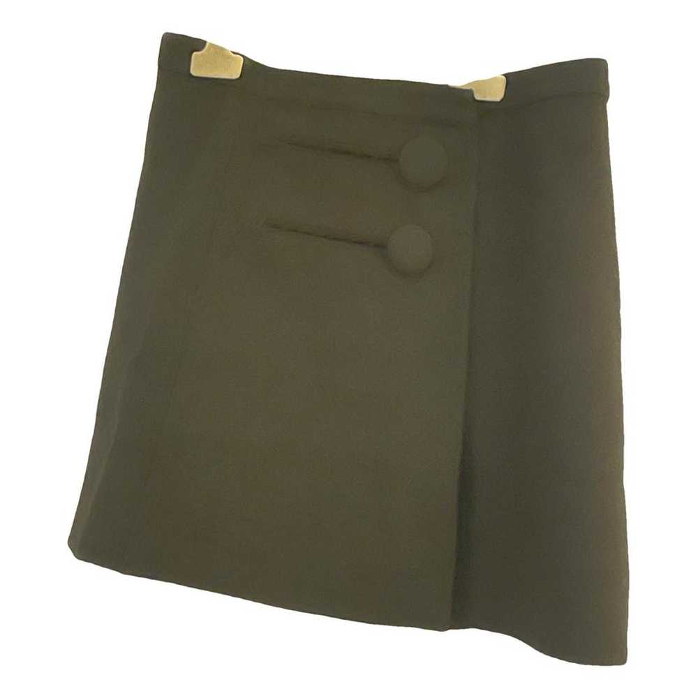 Moschino Cheap And Chic Wool mini skirt