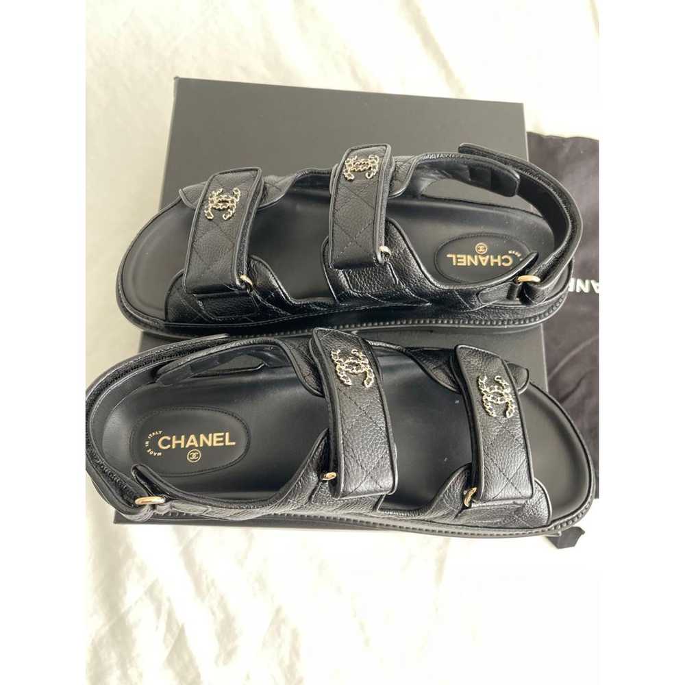 Chanel Dad Sandals leather sandal - image 2