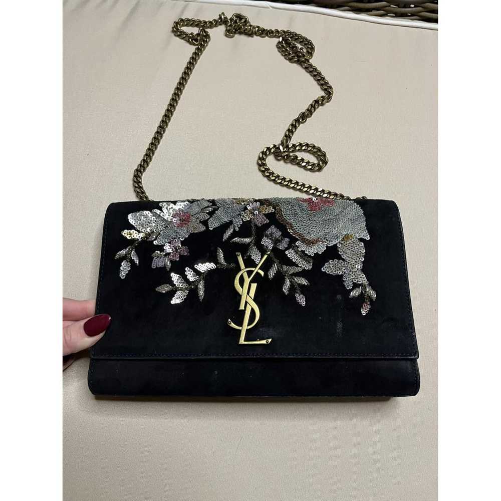 Saint Laurent Velvet crossbody bag - image 3