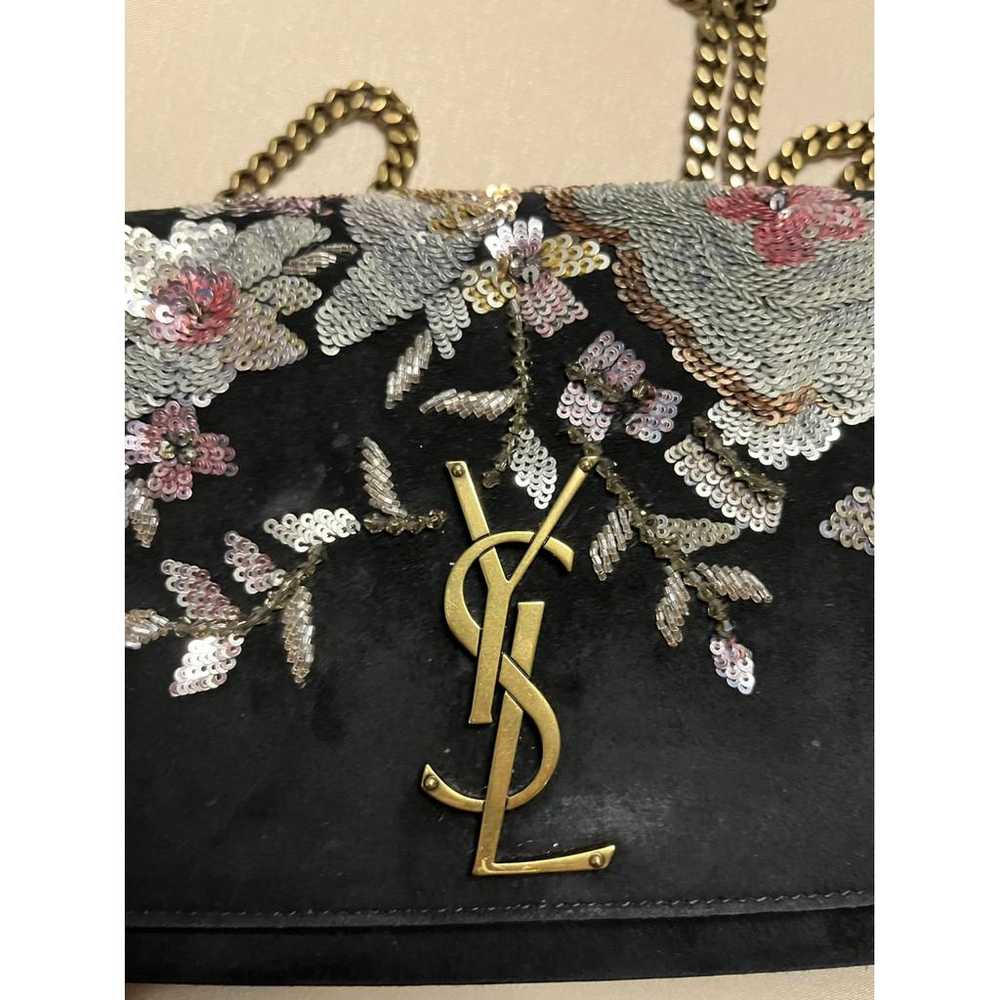 Saint Laurent Velvet crossbody bag - image 9