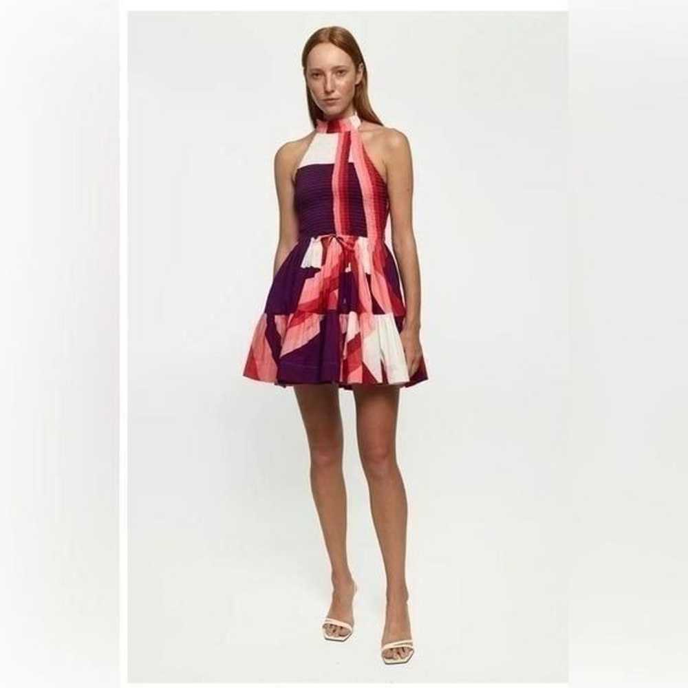 SWF Shirred Halterneck Mini Dress - Sign of the T… - image 2